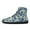 Color 4, variant on Psesaysky Love Heart Printed Sneakers for Big Girls Ladies High-Top Fashion Barefoot Shoes Wide Width Size 6-13.5