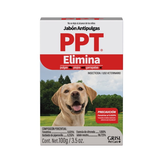 Jabón Antipulgas Grisi División Veterinaria PPT 100 g