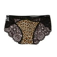 thumbnail image 2 of ZRGHAOYLQ Womens Underwear, leopard Trendy Print No Show Seamless Underwear, Soft Comfy Stretch Lace Panties, Hipster Ladies Panties Bikini Underwear Briefs, 2 of 9