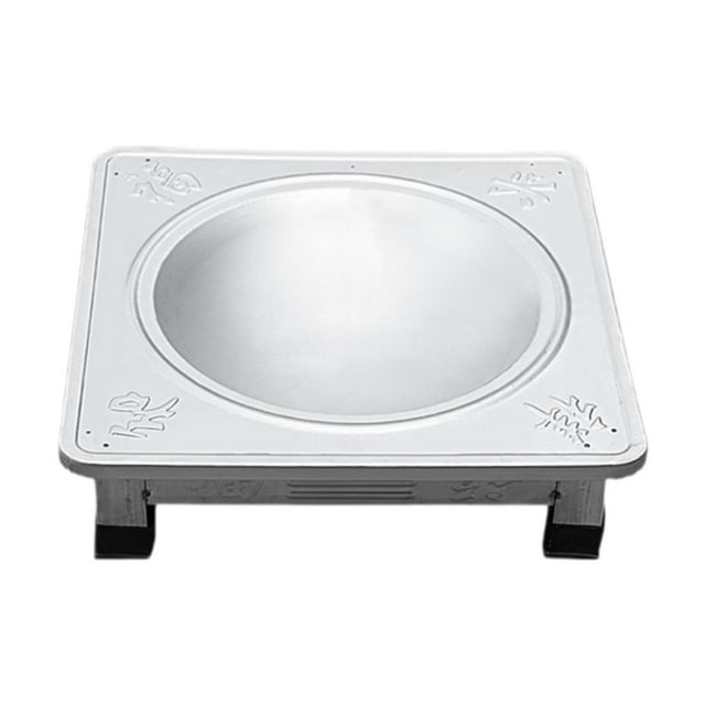 Brasero para fogatas, brasero para fogatas de leña, compacto y resistente, para caminatas, campamentos y patios cuadrado grueso