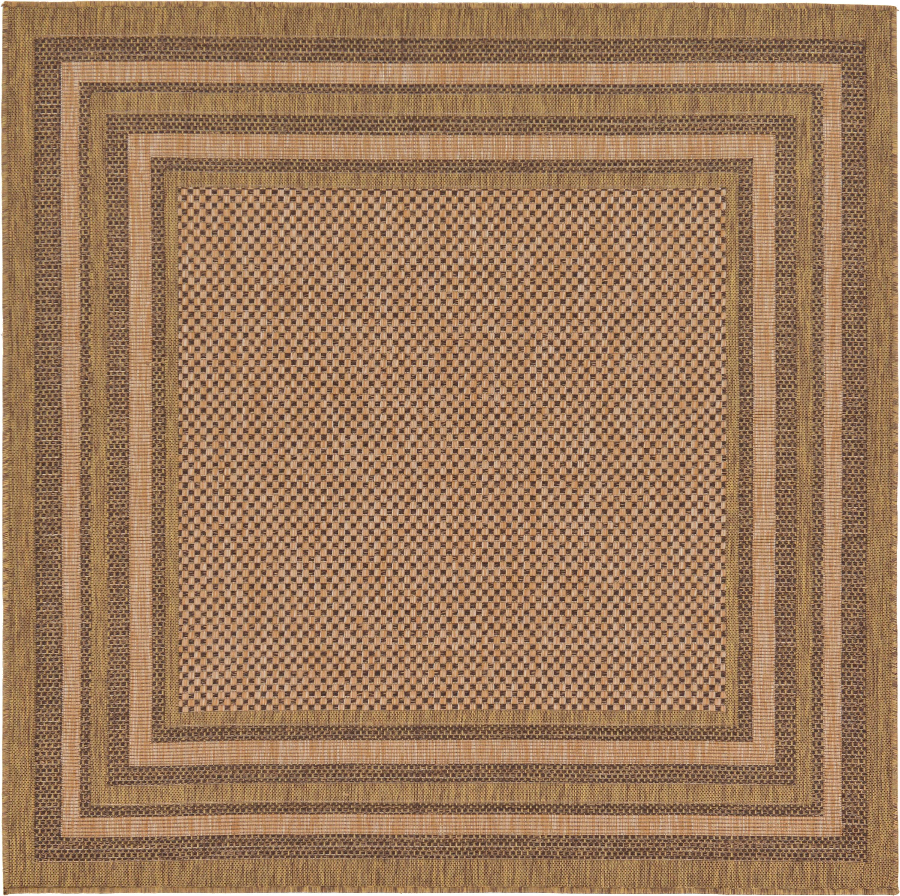 Nourison urban chic mid century grey area rug, 8� x 10� Unique Loom Multi Border Outdoor Modern Geometric Area Rug or Runner