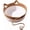 caramel color (L), variant on Instinct Basket for Cats & Cotton pad Stimuli Cat Bed with Toy Tail Cats Ear Design Breathable All Season Universal Scratch-Resistant (Grey, M)