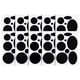 thumbnail image 1 of Patch de reparación de la chaqueta Down Multicolor impermeable sin planchar suministros de emergencia prácticos parches para la ropa de tienda negra 10 piezas Inevent HA060054-01B, 1 of 7