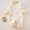 White E, variant on Kids Girls Boys Toddler Rompers Print Leaf Bear Long Sleeve Pants Button for Fall