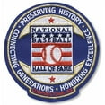 thumbnail image 1 of AJ Sports Maillot Logo Rond Induction Temple de la Renommée du Baseball Cooperstown Patch, 1 of 4