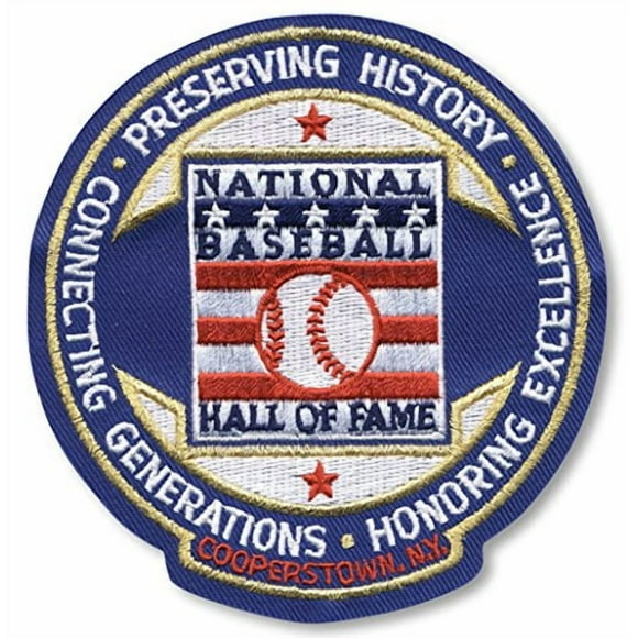 National Baseball Hall of Fame Induction Cooperstown Round Logo Jersey Patch