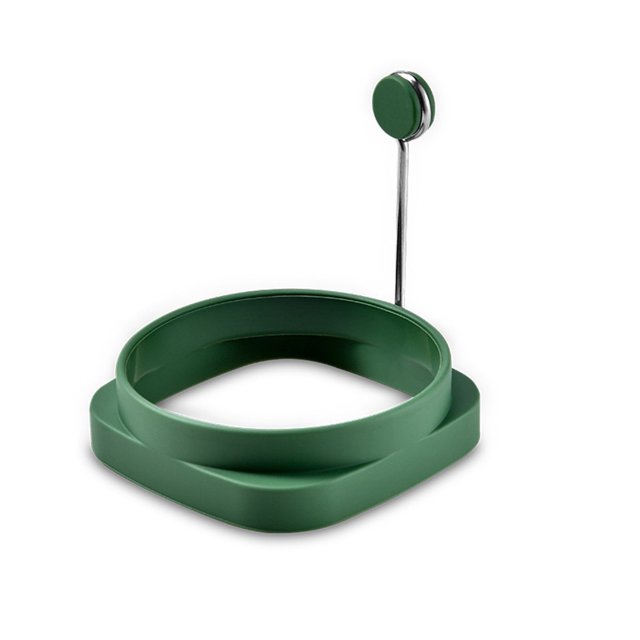 Bewildely Molde para huevos fritos, moldes para tortillas redondas de doble cara, herramientas de silicona, moldes para hacer tortitas, accesorios para Cocina y Comedor cian Bewildely HA067226-03