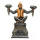 thumbnail image 1 of Candelabro de mono, candelabro de escritorio, adorno religioso de resina con forma de mono., 1 of 6