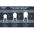 thumbnail image 2 of Sturdy Covers Ceramic Grill Defender - Grill Cover for Big Green Egg and Kamado Joe (Medium), 2 of 7