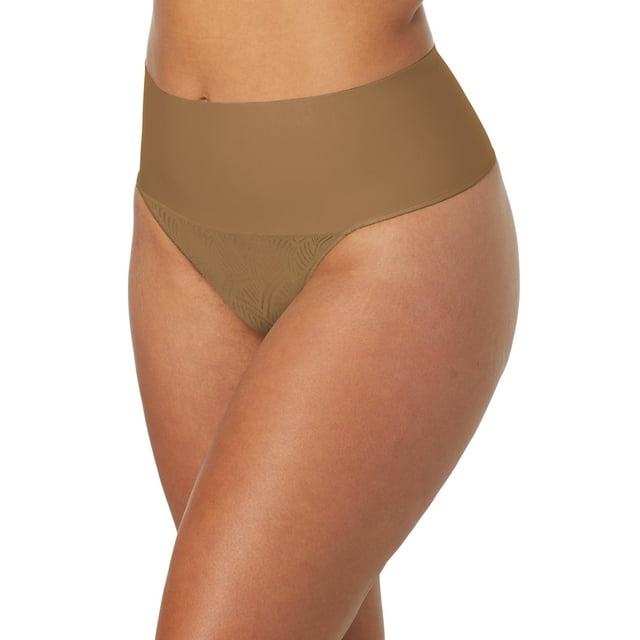 Maidenform String Gainant pour Femmes avec Confort Frais, TG, Caramel Swing Dentelle