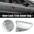 thumbnail image 2 of Unique Bargains 3C0837879 1K8837879 Front Driver Door Handle Cover Silver Tone for Volkswagen Passat 1999-2010 2012-2014 CC 2009-2017, 2 of 7