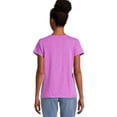 thumbnail image 6 of Time and Tru Women’s Slub Jersey Crewneck Tee with Short Sleeves, Sizes XS-XXXL, 6 of 6