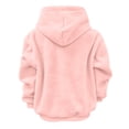 thumbnail image 6 of Xijirk Women Pet Carrier Hoodie Soft Fuzzy Fleece Diagonal Pet Carry Pouch Drawstring Hood Oversized Fit for Pet Lovers Everyday Loungewear and Home Pet Cuddle Moments,M, 6 of 6