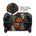 thumbnail image 2 of Fuzoiu Halloween With Skull Print Suitcase Cover,Washable Luggage Covers for Suitcase,Elastic Luggage Protector Cover,Scratch Resistant Travel Suitcase Covers-X-Large, 2 of 7