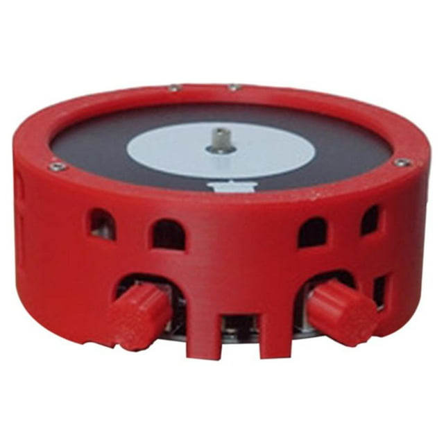 Música bobina bobina plana juguete científico altavoz escritorio DIY bobina producto Experimental rojo