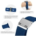 thumbnail image 2 of Braided Solo Loop Strap Compatible with Apple Watch Bands 38mm 40mm 41mm 42mm 44mm 45mm 49mm, Adjustable Stretchy Elastic Sport Replacement Wristband for iWatch Ultra Series 8 7 6 5 4 3 2 1 SE, 2 of 10