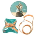 thumbnail image 4 of Chaleco de seguridad para mascotas Conjunto de arnés con correas S / M / L Reflectante 1 piece Perros a grandes Perros de control fácil Chaleco Verde L Yinane Chaleco de arnés para cachorros, 4 of 7