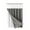 Gray, variant on Kbndieu 3 In 1 Weave Shower Curtain and Clear Shower Liner Set, Waterproof, Double Sided with 12 Stainless Steel Hooks for Bathroom Heavy Duty Shower Curtain, 36x72, Black