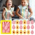 thumbnail image 4 of 9 unids/set de molde para galletas sándwich de Pascua, juego de moldes para hornear pasteles DIY para pan, pasteles, sándwiches, molde en relieve multiusos, 4 of 8