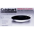 thumbnail image 2 of CUISINART FCT22-30HNS French Classic Tri-Ply Stainless 12-Inch Non-Stick Skillet with Helper Handle, Silver, 2 of 5