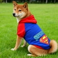thumbnail image 6 of Halloween Superhero Dog and Cat Cloth, DC Comics Superheroes, Superman Pet for For Dogs or Cats(without cape), 6 of 7