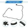 thumbnail image 4 of Manguera del tanque de agua de desbordamiento del radiador compatible para Ford Focus 2010-2023, plástico negro duradero, 4 of 6