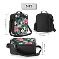 thumbnail image 2 of Picia Green Tropical Leaves Lunch box Lunch bag for men women Large capacity Lunchbox Reusable Lunch bags Insulated Lunch bag Lunch box cooler, 2 of 9