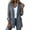 Gray, variant on Levmjia women's denim jacket cardigan, lapel, long sleeved pocket, casual