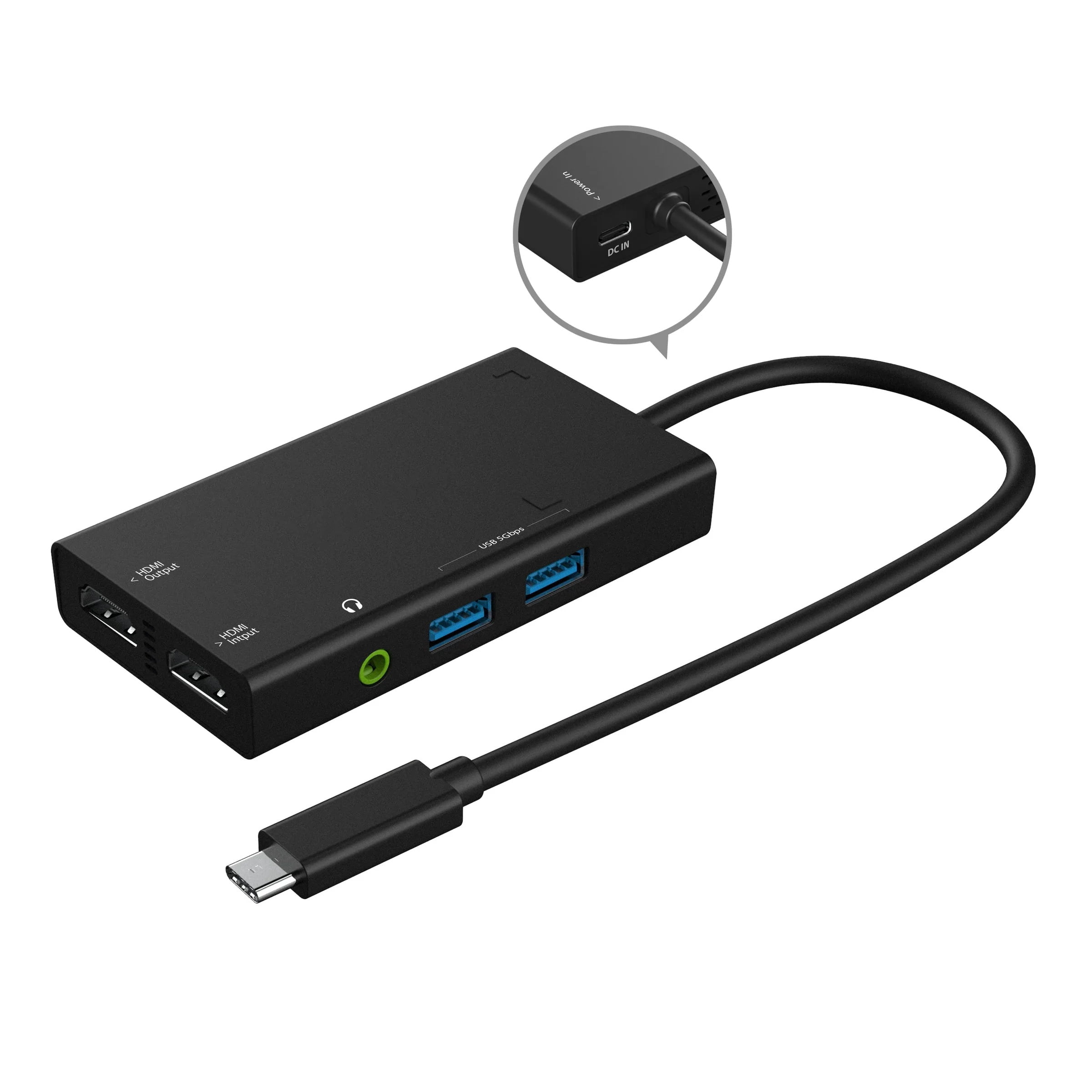 j5create Video Capture USB Hub, JVA01