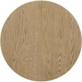 thumbnail image 4 of Williamspace Dining Table, 58'' to 42'' Expandable Kitchen Table for 4 to 6, Farmhouse Round Extendable Wood Table Furniture for Dining Room Kitchen Living Room Apartment, White&Oak, 4 of 7