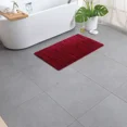 thumbnail image 4 of Juego de baño, alfombra de baño antideslizante, 3 piezas, rojo, 4 of 8