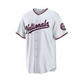 thumbnail image 2 of Men's Washington Nationals Baseball Jersey GORE 1# ABRAMS 5# Adult Replica Player Name Navy Jersey, 2 of 4