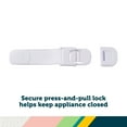 thumbnail image 5 of Safety 1st Multi-Purpose Appliance Lock (2pk), White, Toddler, 5 of 9