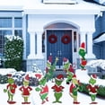 thumbnail image 1 of Grinch Decorations Outdoor, The Grinch Who Stole Navidad, 9 Styles of Grinch Movie Figure, 15.7in, 1 of 7