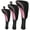 Pink, variant on 3 Pack Golf Club Head Covers for Woods, Driver & Hybrid Universal Fit Long Design for Ultimate Protection Interchangeable Accessories