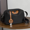 thumbnail image 4 of Bolso Bandolera Bolso Bandolera Para Mujer Bolso Tote De Tela Oxford Informal Bolso De Mano Color Clash Bolso De Compras, 4 of 6