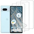thumbnail image 1 of Zonyee Paquete de 3 Protectores de Pantalla para Google Pixel 7a, Película Protectora de TPU Suave de Hidrogel HD de 6,1 Pulgadas,Cobertura Total Curvada [No Vidrio Templado], 1 of 8