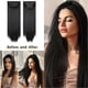 thumbnail image 2 of Long Straight Clip in Hair Extensions Heat Resistant Synthetic Hair Piece, 2 of 5