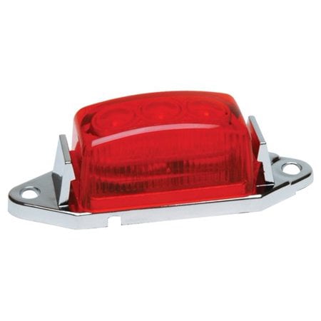 Roadpro LED Clearance/Marker Lights, Red, 1.75x1 RP-1445R/4P