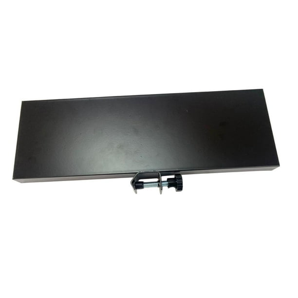 Abrazadera para bandeja, soporte para bandeja, soporte de almacenamiento ajustable, abrazadera para soporte de varilla para sin muslo