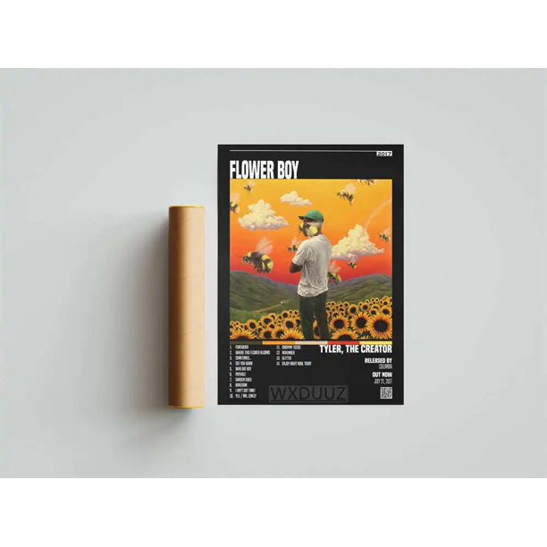 Imagen de decoración de pared de estilo clásico: Póster de colección de cubierta de álbum de cantante Playboi Carti, decoración del hogar de alta calidad, regalo de impresión en lienzo