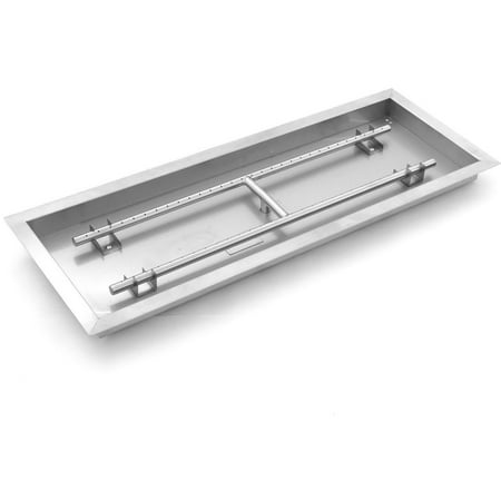 Lakeview Outdoor Designs 36-Inch Rectangular Drop-In Pan With Natural Gas