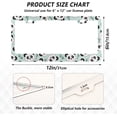 thumbnail image 2 of Panda and Bamboo License Plate Frame - 2 Pack Universal Stainless Steel License Plate Holder with Screws & Chrome Caps, 2 Holes Car License Plate Cover for US Vehicles Home Decor, 2 of 7