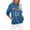 Blue, variant on Tetras Womens Sweatshirt Fall,Fashion Women's Casual Long Sleeve Round Neck Ladies Sweatshirt,Pocket Tops Blouse
