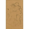 thumbnail image 3 of Pierre-Auguste Renoir 10x14 Black Modern Framed Museum Art Print Titled - Dance in Bougival (Study), 3 of 5