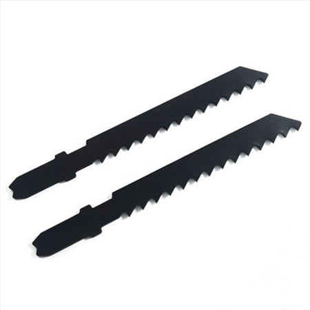 Clean Cut Wood Cutting Jigsaw - Disston 6412 Blu-Mol Xtreme 3. 125 inch 6 Tpi Wood Cutting Carbon Fit-Al Jig Saw Blade, 2 Pack