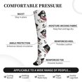 thumbnail image 2 of Pofeuu DOG IS WEARING PIRATE COSTUME Print Compression Socks for Women & Men Circulation - Best Support for Nurses,Running,Athletic,Sports, 2 of 7