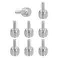 thumbnail image 1 of 8 Pcs M2 x 6mm Knurled Thumb Screws, Vernier Calipers Locking Screws Bolt, 1 of 7