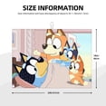 thumbnail image 3 of Lsque Bluey Pattern Drying Mat for Kitchen Counter, 18x24 Inch Ultra Absorbent Home Dish Drainer Mats Plate Holder, 3 of 8