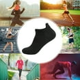 thumbnail image 3 of 6 Pack Ankle Athletic Running Socks Cushioned Breathable Low Cut Sports Socks, 3 of 6